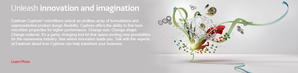 Eastman Cyphrex™ microfibers unlock an endless array of formulations and unprecedented product design flexibility.