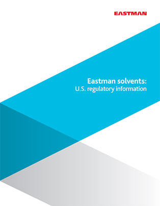 Eastman Solvent Chart