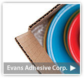 Eastman Versafix™ plasticizer brings  innovation to Evans Adhesive Corporation’s  water-based adhesive products.