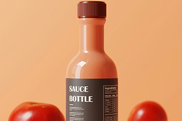 Tomato sauce bottle