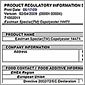 Regulatory compliance