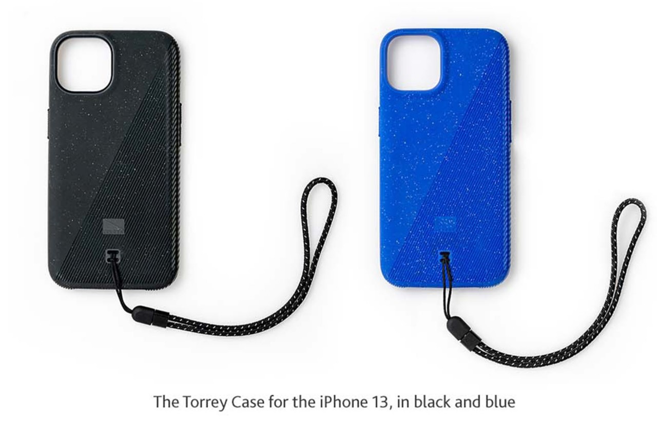 Back view of Lander blue and black torrey case side by side 