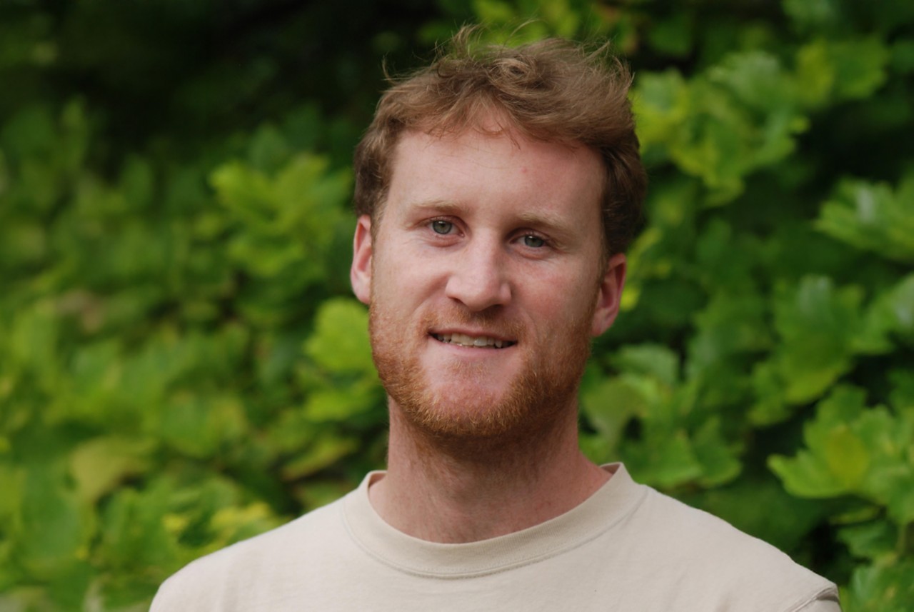 WHOI researcher Collin Ward. 