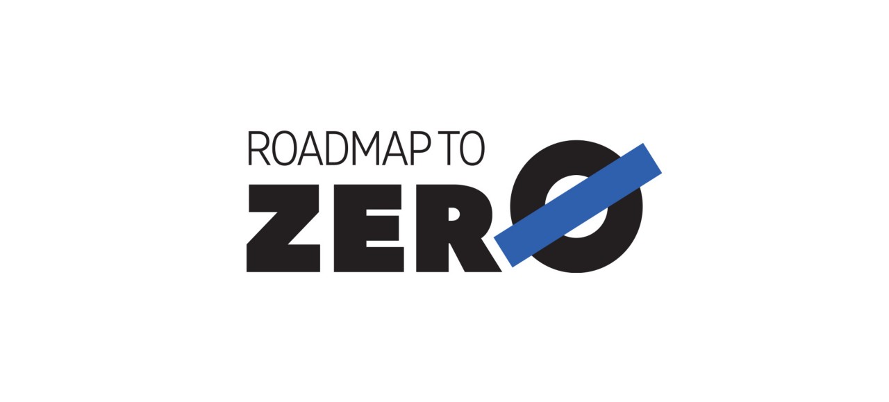 Roadmap to Zero logo.  