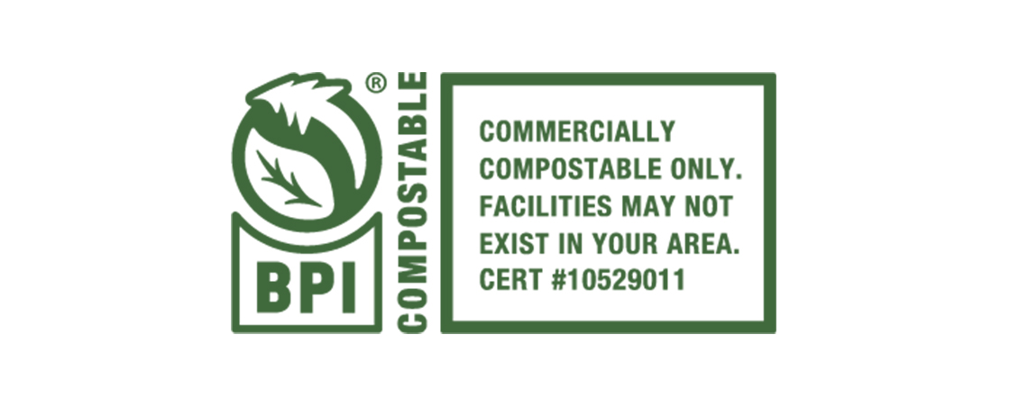 BPI® industrial compostable logo 