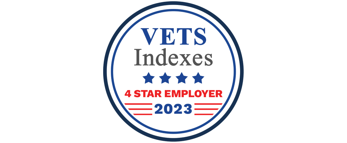 VETS Indexes 4 Star Employer 2023 award 